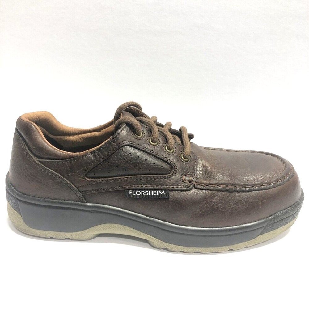 Florsheim Men’s Compadre Brown Lace-Up Sneaker Size 9 EEE